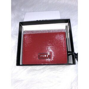 DKNY Red Leather Wallet